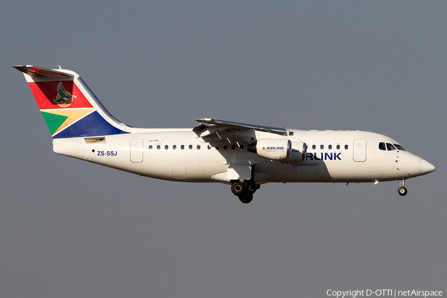 Airlink BAe Systems BAe-146-RJ85 (ZS-SSJ) | Photo 500788