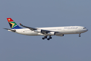 South African Airways Airbus A340-313E (ZS-SXA) at  Hong Kong - Chek Lap Kok International, Hong Kong