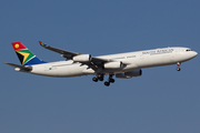 South African Airways Airbus A340-313E (ZS-SXA) at  Johannesburg - O.R.Tambo International, South Africa