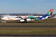 South African Airways Airbus A340-313X (ZS-SXD) at  Frankfurt am Main, Germany