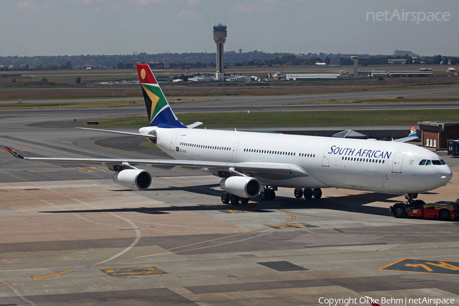 South African Airways Airbus A340-313X (ZS-SXD) | Photo 52374