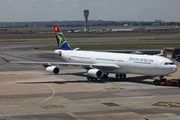 South African Airways Airbus A340-313X (ZS-SXD) at  Johannesburg - O.R.Tambo International, South Africa