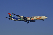 South African Airways Airbus A340-313X (ZS-SXD) at  Johannesburg - O.R.Tambo International, South Africa
