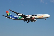 South African Airways Airbus A340-313X (ZS-SXD) at  Johannesburg - O.R.Tambo International, South Africa