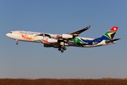 South African Airways Airbus A340-313X (ZS-SXD) at  Johannesburg - O.R.Tambo International, South Africa