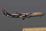 South African Airways Airbus A340-313X (ZS-SXD) at  London - Heathrow, United Kingdom