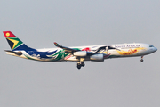 South African Airways Airbus A340-313X (ZS-SXD) at  London - Heathrow, United Kingdom