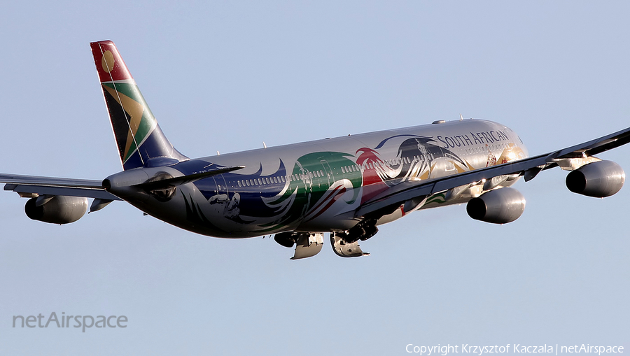 South African Airways Airbus A340-313X (ZS-SXD) | Photo 41353