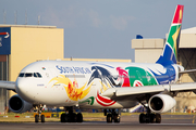 South African Airways Airbus A340-313X (ZS-SXD) at  London - Heathrow, United Kingdom