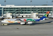 South African Airways Airbus A340-313X (ZS-SXD) at  Munich, Germany