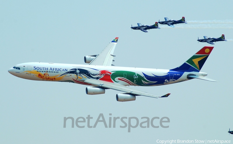 South African Airways Airbus A340-313X (ZS-SXD) | Photo 314735