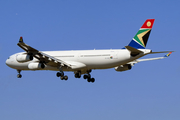 South African Airways Airbus A340-313E (ZS-SXE) at  Sao Paulo - Guarulhos - Andre Franco Montoro (Cumbica), Brazil