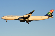 South African Airways Airbus A340-313E (ZS-SXE) at  Johannesburg - O.R.Tambo International, South Africa