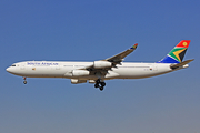 South African Airways Airbus A340-313 (ZS-SXF) at  Johannesburg - O.R.Tambo International, South Africa