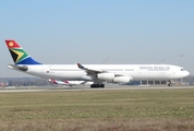 South African Airways Airbus A340-313 (ZS-SXF) at  Munich, Germany