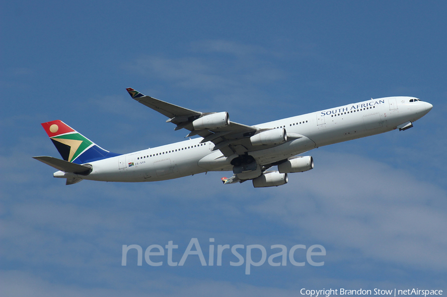 South African Airways Airbus A340-313X (ZS-SXG) | Photo 295303