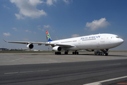 South African Airways Airbus A340-313X (ZS-SXG) at  Johannesburg - O.R.Tambo International, South Africa