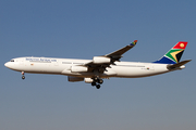 South African Airways Airbus A340-313X (ZS-SXG) at  Johannesburg - O.R.Tambo International, South Africa