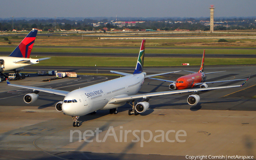 South African Airways Airbus A340-313X (ZS-SXH) | Photo 3359
