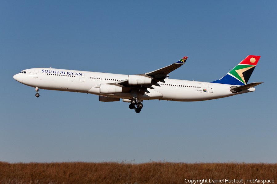 South African Airways Airbus A340-313X (ZS-SXH) | Photo 444985