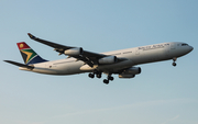 South African Airways Airbus A340-313X (ZS-SXH) at  London - Heathrow, United Kingdom