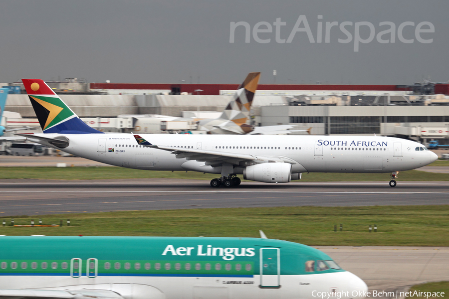 South African Airways Airbus A330-343 (ZS-SXK) | Photo 335458
