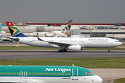 South African Airways Airbus A330-343 (ZS-SXK) at  London - Heathrow, United Kingdom