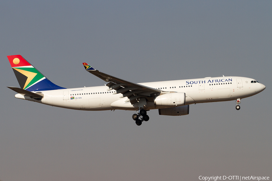 South African Airways Airbus A330-243 (ZS-SXU) | Photo 500673