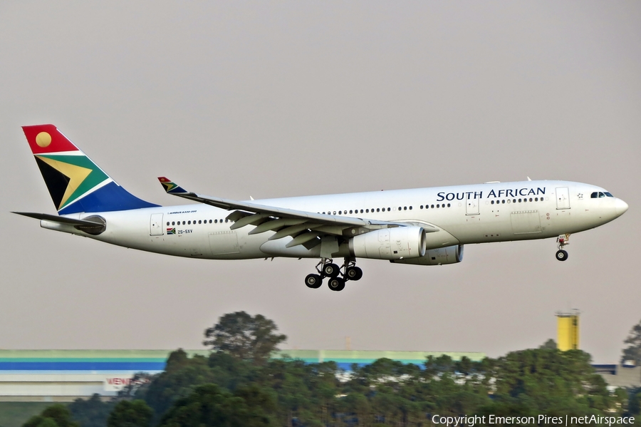 South African Airways Airbus A330-243 (ZS-SXV) | Photo 331086