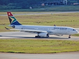 South African Airways Airbus A330-243 (ZS-SXW) at  Sao Paulo - Guarulhos - Andre Franco Montoro (Cumbica), Brazil