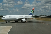 South African Airways Airbus A330-243 (ZS-SXW) at  Victoria Falls, Zimbabwe