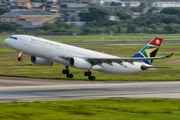 South African Airways Airbus A330-243 (ZS-SXX) at  Sao Paulo - Guarulhos - Andre Franco Montoro (Cumbica), Brazil