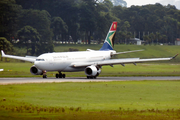 South African Airways Airbus A330-243 (ZS-SXY) at  Sao Paulo - Guarulhos - Andre Franco Montoro (Cumbica), Brazil