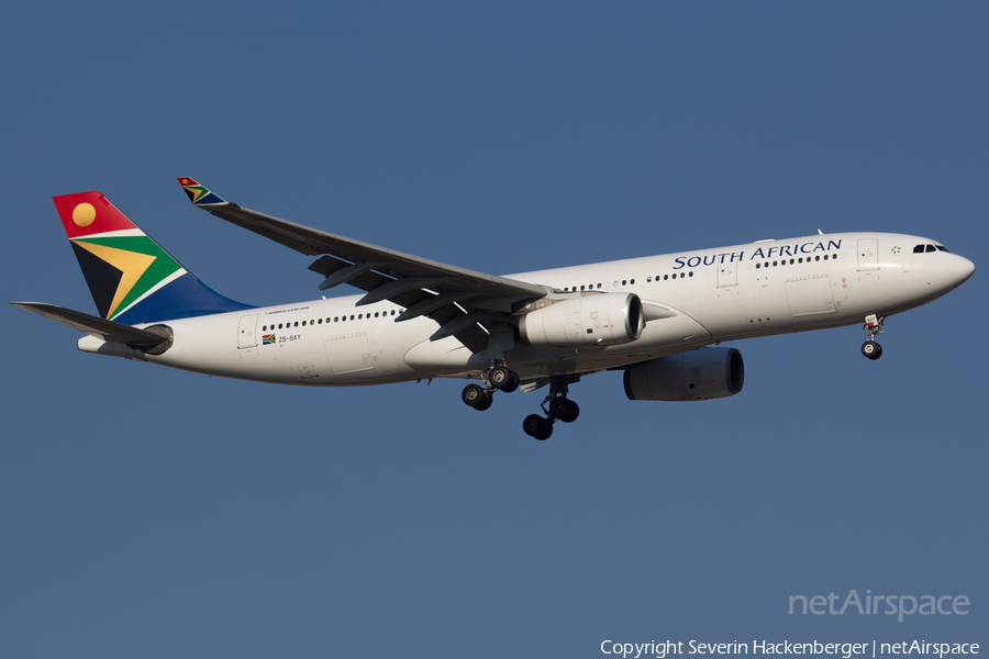 South African Airways Airbus A330-243 (ZS-SXY) | Photo 198481