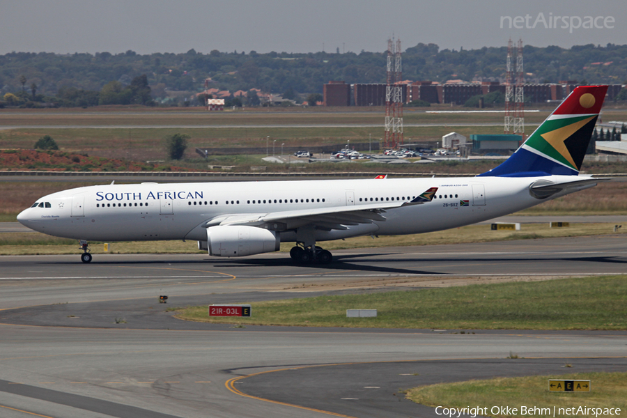 South African Airways Airbus A330-243 (ZS-SXZ) | Photo 52375