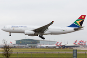 South African Airways Airbus A330-243 (ZS-SXZ) at  London - Heathrow, United Kingdom