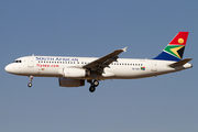 South African Airways Airbus A320-232 (ZS-SZE) at  Johannesburg - O.R.Tambo International, South Africa