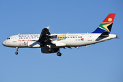 South African Airways Airbus A320-232 (ZS-SZG) at  Johannesburg - O.R.Tambo International, South Africa