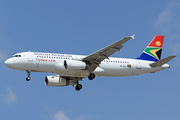South African Airways Airbus A320-232 (ZS-SZJ) at  Johannesburg - O.R.Tambo International, South Africa