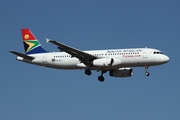 South African Airways Airbus A320-232 (ZS-SZJ) at  Johannesburg - O.R.Tambo International, South Africa