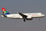 South African Airways Airbus A320-232 (ZS-SZZ) at  Johannesburg - O.R.Tambo International, South Africa