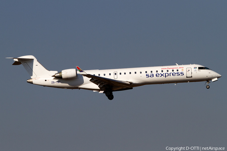 South African Express Bombardier CRJ-701ER (ZS-TBE) | Photo 500599