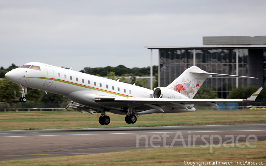 (Private) Bombardier BD-700-1A10 Global 6000 (ZS-TDF) | Photo 260364