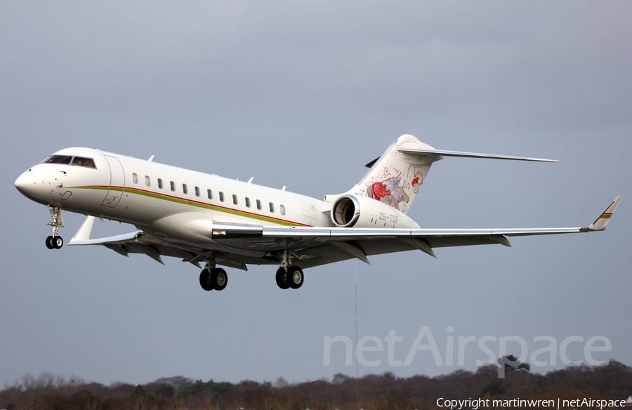 (Private) Bombardier BD-700-1A10 Global 6000 (ZS-TDF) | Photo 362227