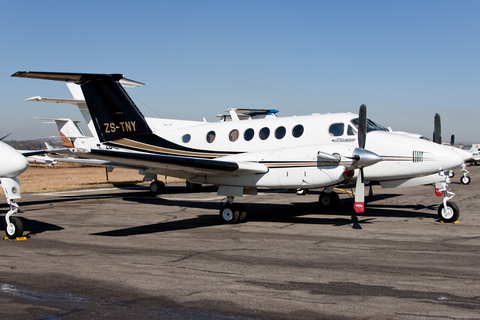 (Private) Beech King Air B200 (ZS-TNY) at  Lanseria International, South Africa