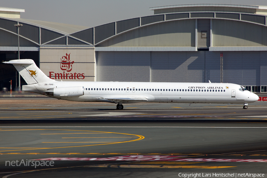 Gryphon Airlines McDonnell Douglas MD-82 (ZS-TOG) | Photo 396578