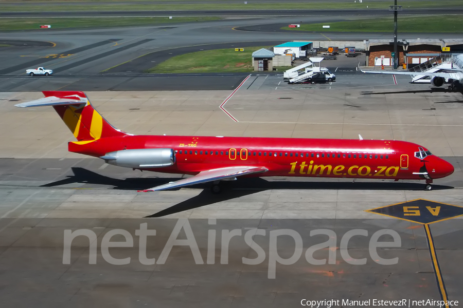 1Time Airlines McDonnell Douglas MD-87 (ZS-TRG) | Photo 113123