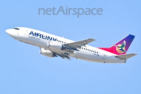 Airlink Boeing 737-31L (ZS-VDB) at  Johannesburg - O.R.Tambo International, South Africa