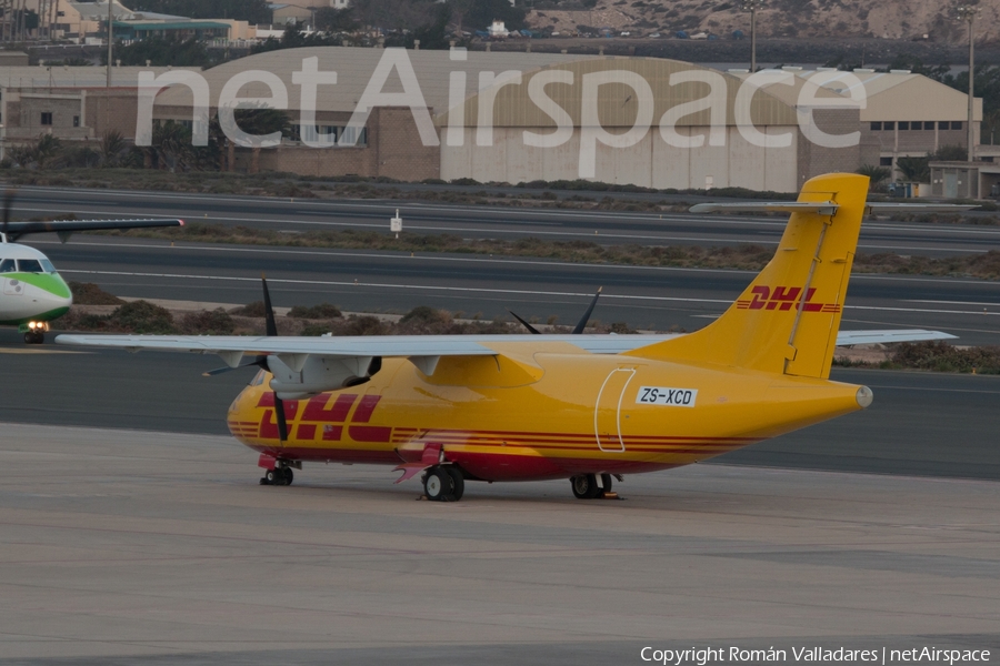 DHL (Solenta Aviation) ATR 42-300(F) (ZS-XCD) | Photo 338126