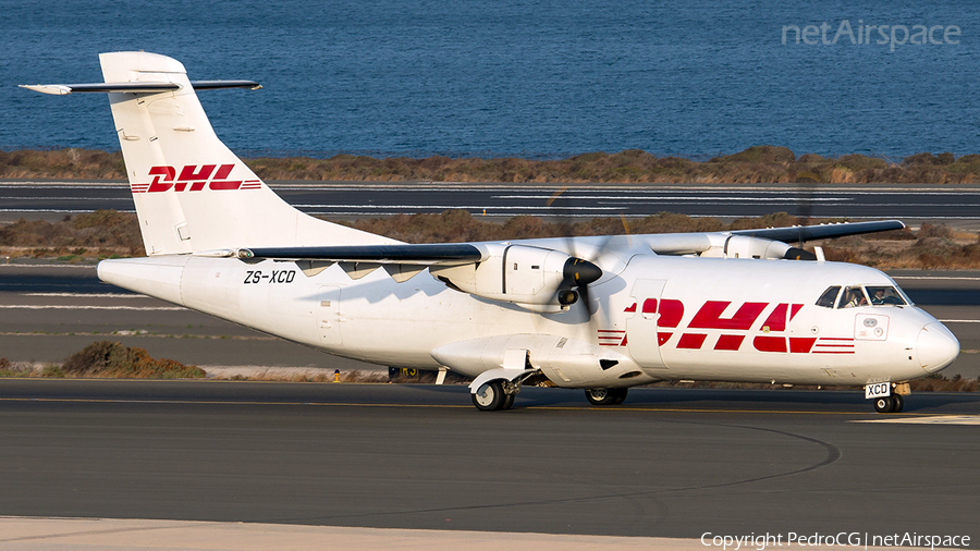 DHL (Solenta Aviation) ATR 42-300(F) (ZS-XCD) | Photo 414715